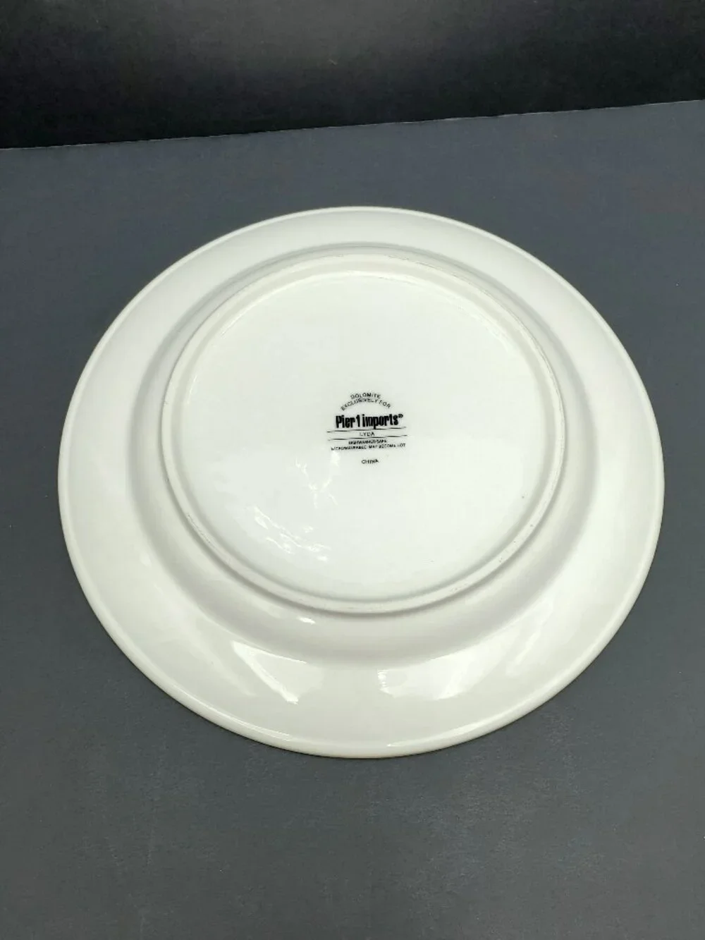 Pier 1 Lyda Dinner Plates Vintage Pier 1 Floral Dinner Plates